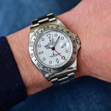 rolex explorer ii polar 40mm|Rolex Explorer II lug to.